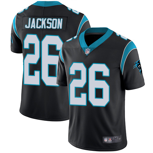 Carolina Panthers Limited Black Youth Donte Jackson Home Jersey NFL Football 26 Vapor Untouchable